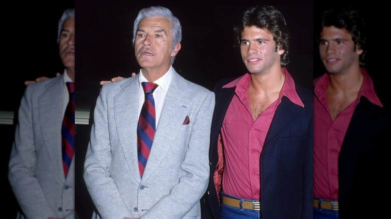 Fernando Lamas (left) and Lorenzo Lamas (right) in 1979