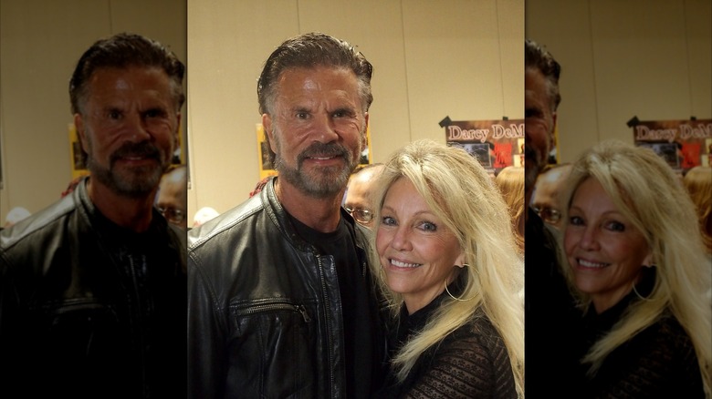 Lorenzo Lamas and Heather Locklear at a convention in 2026