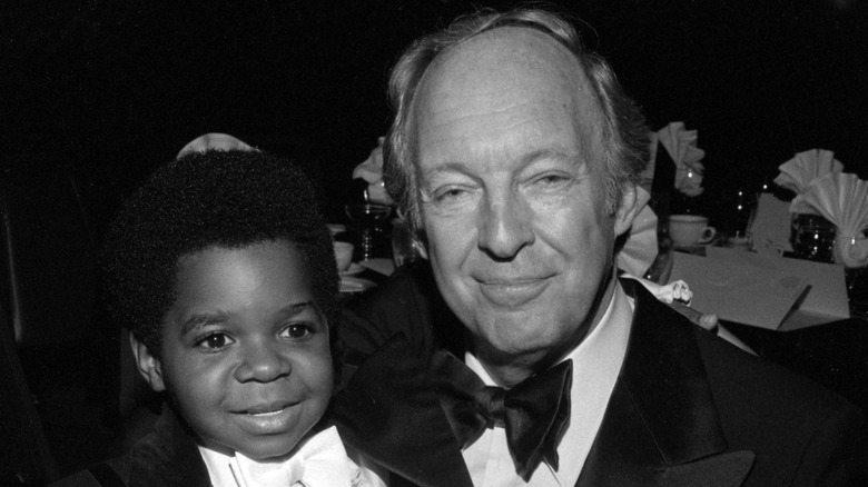 Gary Coleman with his co-star, Conrad Blain at the Sixth Annual People's Choice Awards in 1980