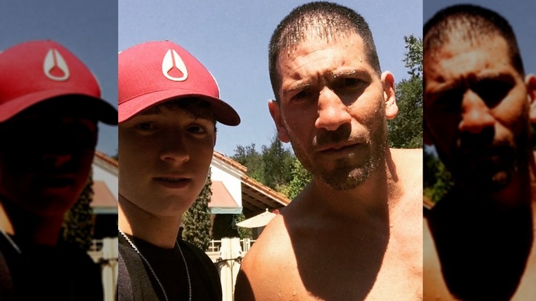 Tom Holland and Jon Bernthal