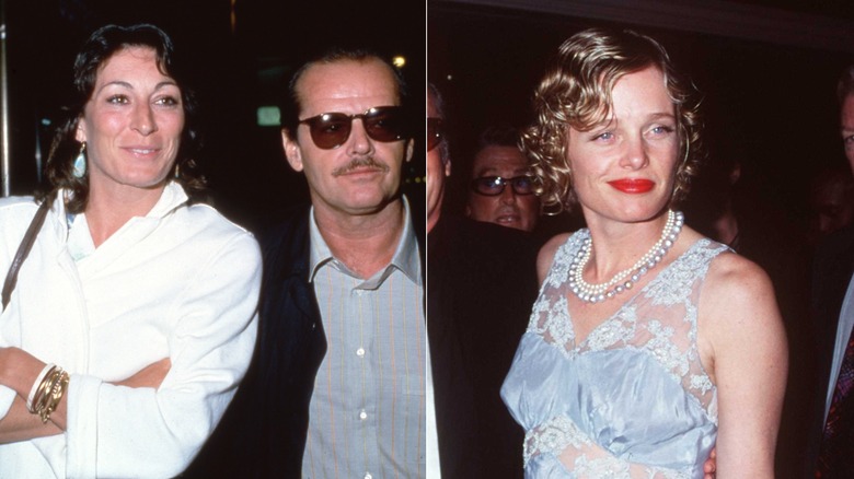 Anjelica Huston, Jack Nicholson, Rebecca Broussard