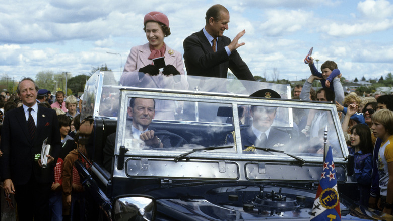 Queen Elizabeth and Prince Philip 1981