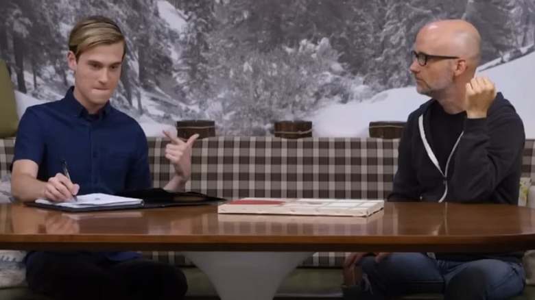 Tyler Henry with Moby on "Hollywood Medium"