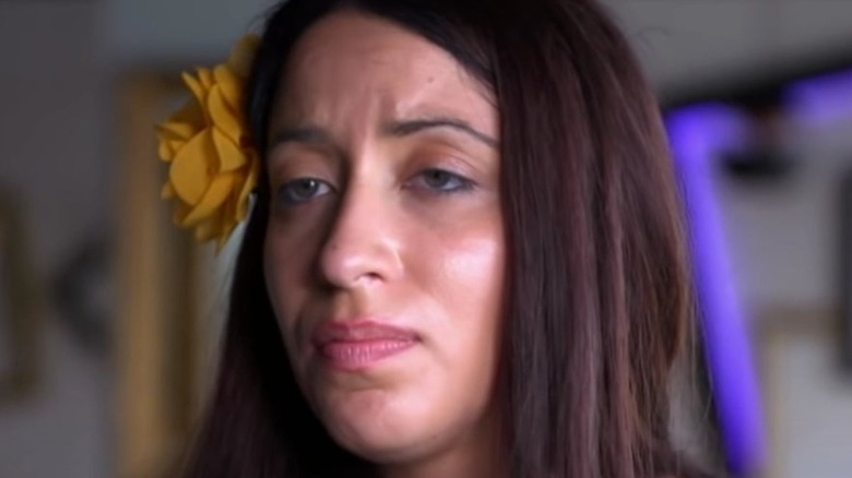 90 Day Fiancé Amira looking upset