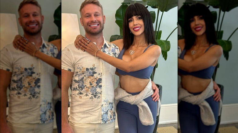 Jasmine Pineda posing with Matt Branistareanu.