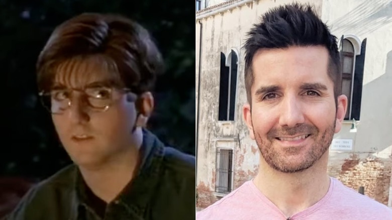 Split image of Ross Hull on "Are You Afraid of the Dark?" & in a 2019 Instagram photo