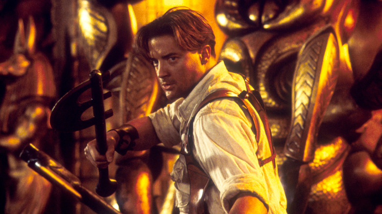 Brendan Fraser in "The Mummy"