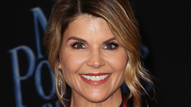 Close-up of Lori Loughlin at the 2018 