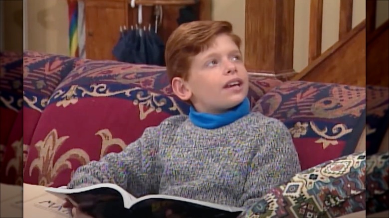 Jason Zimbler acting on "Clarissa Explains It All"