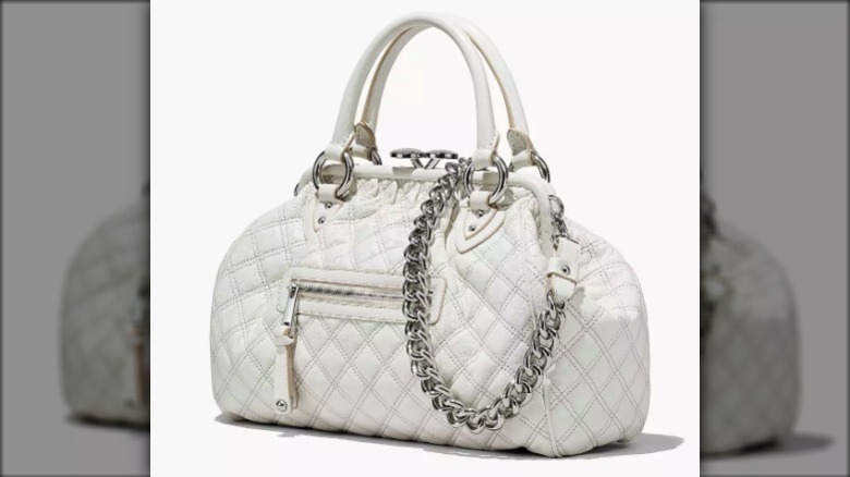 Marc Jacobs white re-edition stam bag
