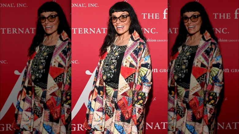 Norma Kamali on the 2021 Night of Stars red carpet