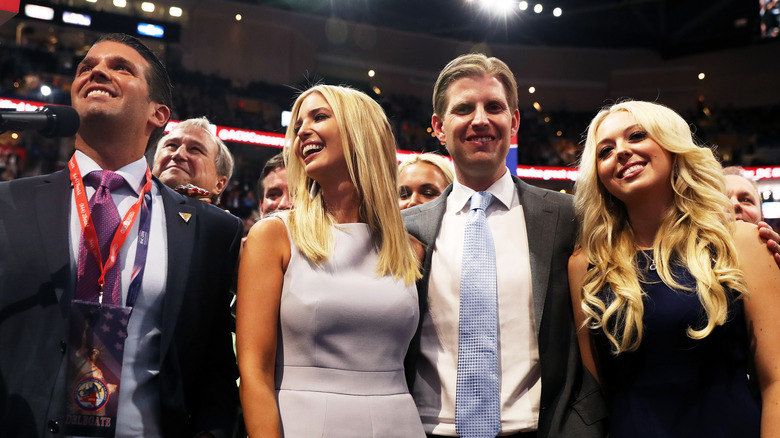 Donald Jr., Ivanka, Eric and Tiffany Trump