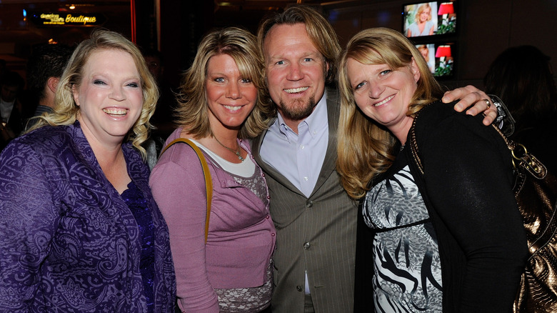 The Brown family from the show "Sister Wives"