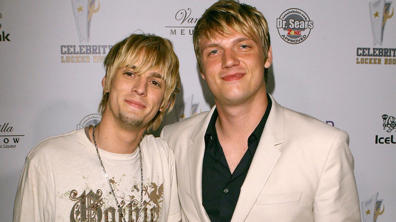 Nick and Aaron Carter