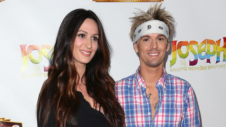 Angel and Aaron Carter