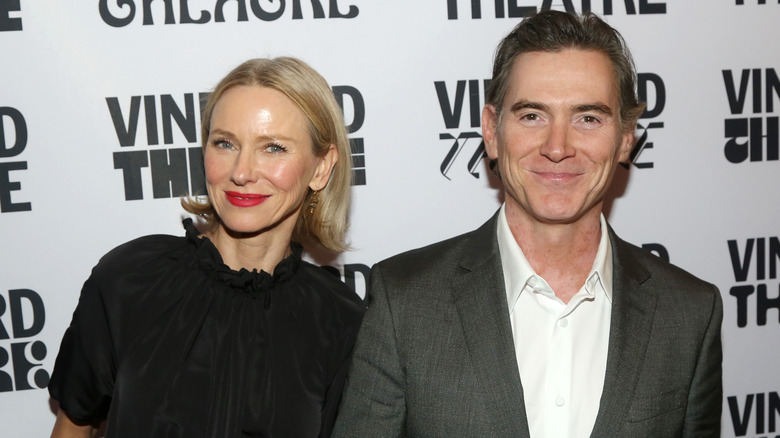 Naomi Watts and Billy Crudup smiling