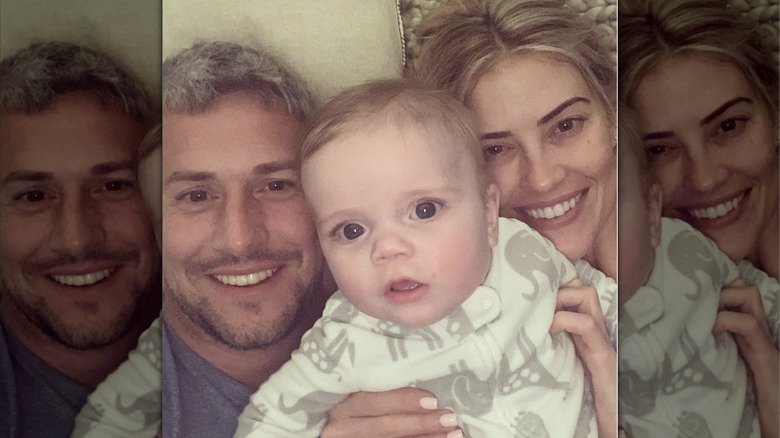 Ant Anstead and Christina Haack take selfie with their son Hudson