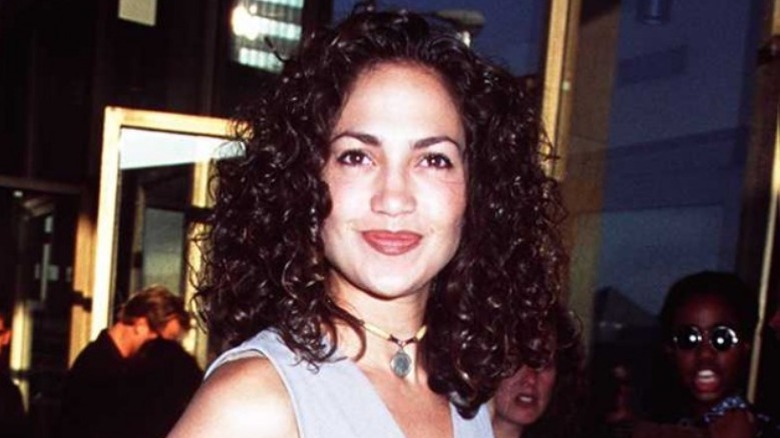 Jennifer Lopez smiling