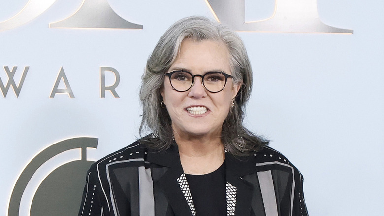 Rosie O'Donnell at the Tony Awards red carpet