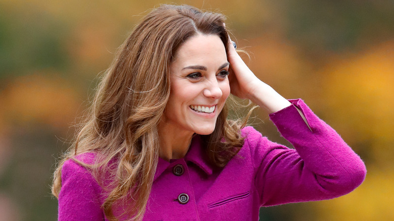 Kate Middleton laughing