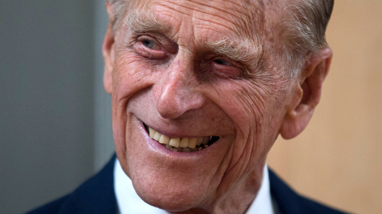 Prince Philip smiling 