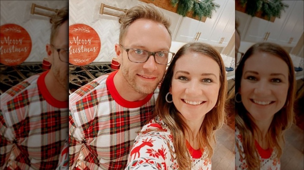 Adam and Danielle Busby celebrate Christmas
