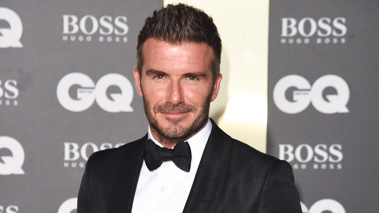 David Beckham at GQ event