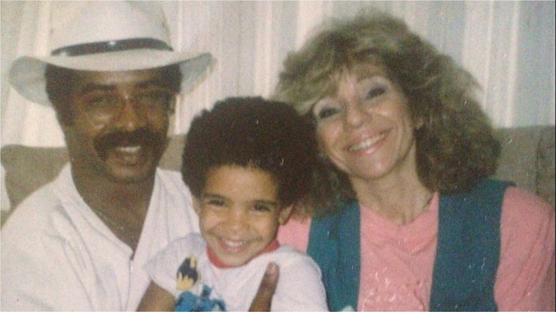 young drake with parents 