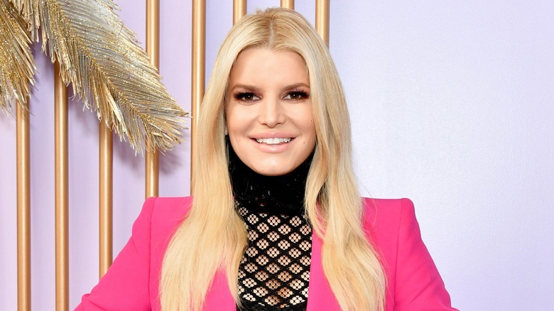 Jessica Simpson smiling