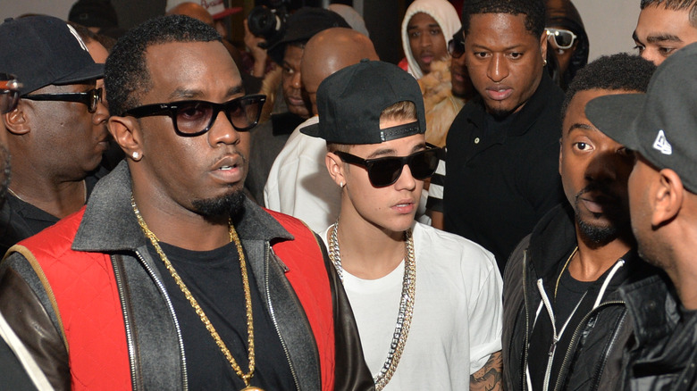 Justin Bieber and Sean "Diddy" Combs