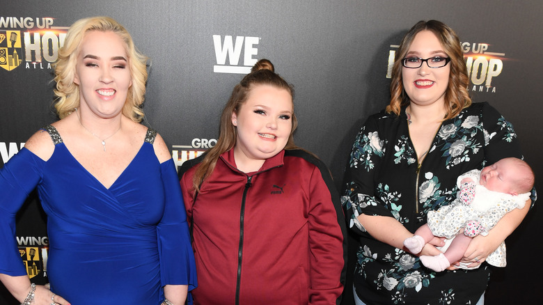 Mama June, with daugnters Honey Boo and Pumpkin 