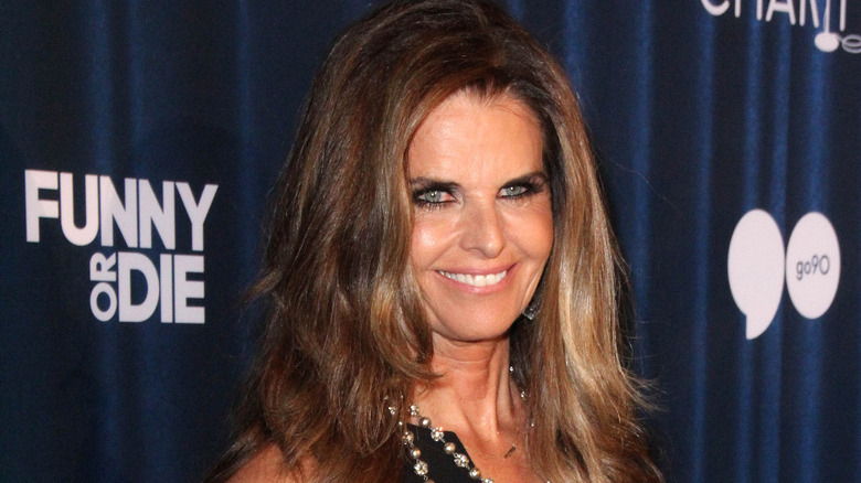 Maria Shriver walking red carpet