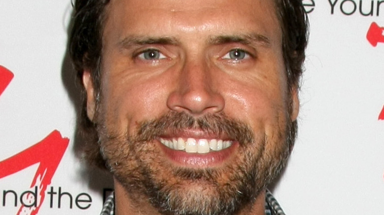 Joshua Morrow smiling