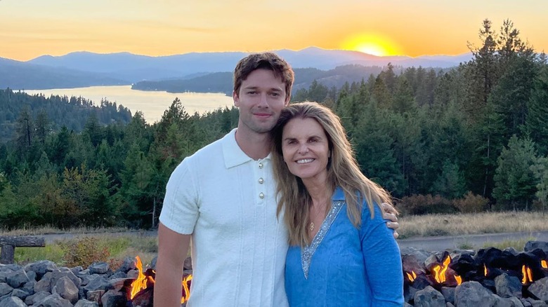 Patrick Schwarzenegger Maria Shriver sunset