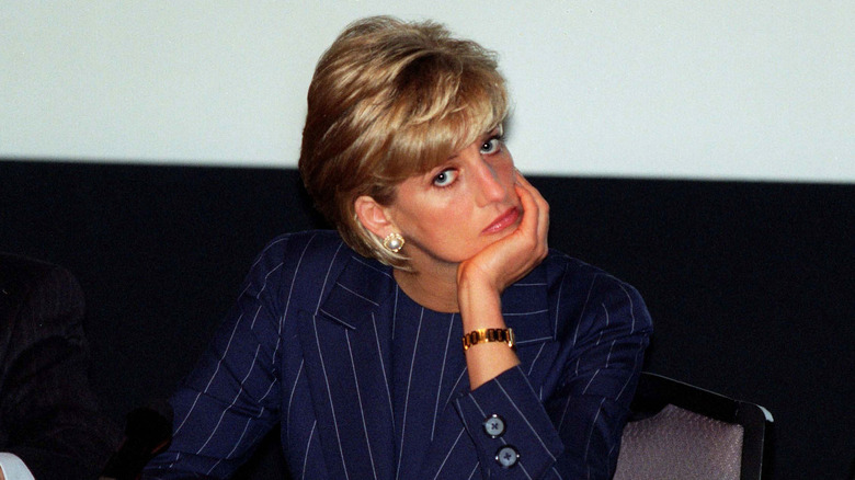 Princess Diana is annoyed