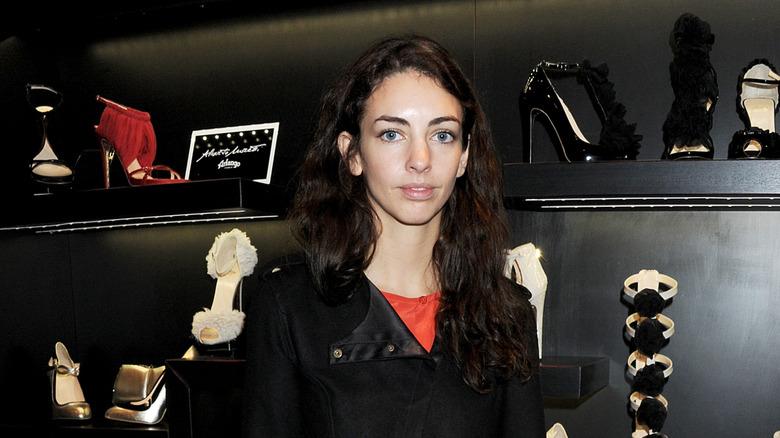 Rose Hanbury posing at an event