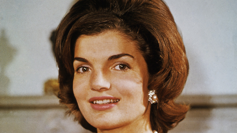 A young Jackie Kennedy smiling