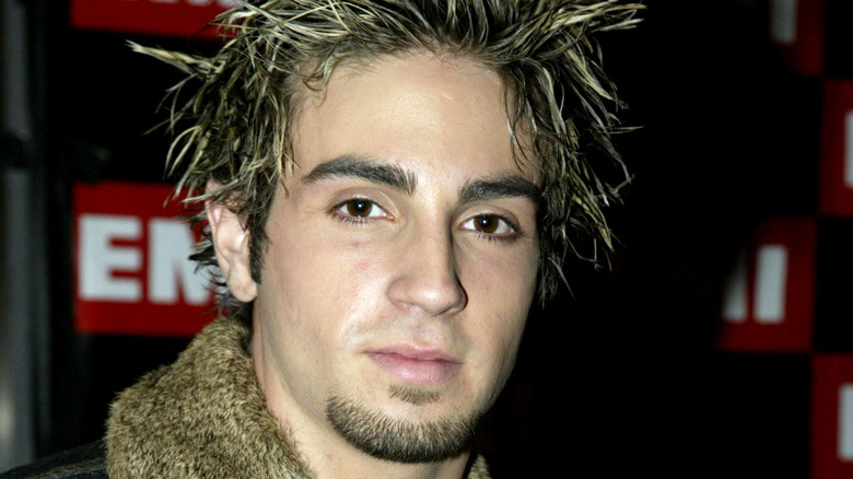 Wade Robson posing for photos