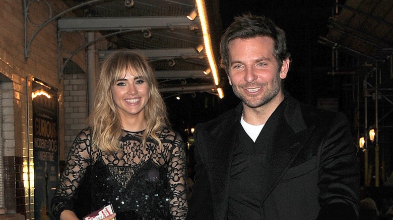 Suki Waterhouse Bradley Cooper smiling