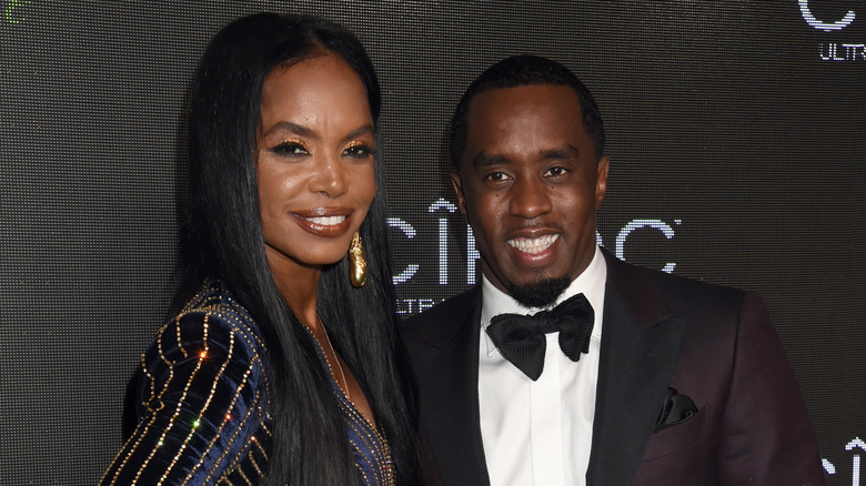 Kim Porter and Sean "Diddy" Combs