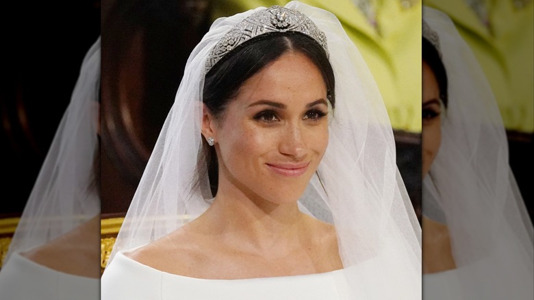 Meghan Markle smiling
