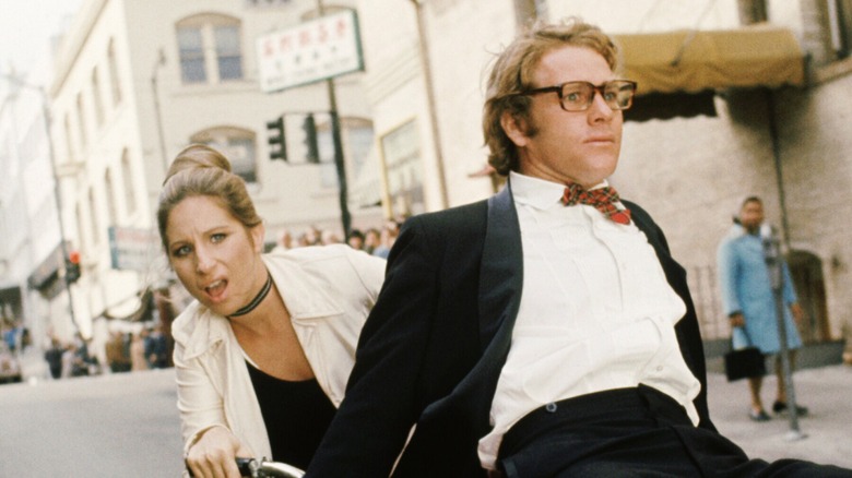 Barbra Streisand and Ryan O'Neal in 'What's Up Doc?'