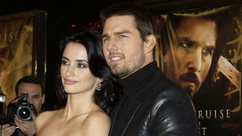 Tom Cruise and Penelope Cruz on the red carpet