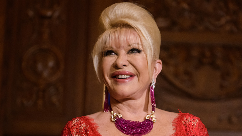 Ivana Trump smiling