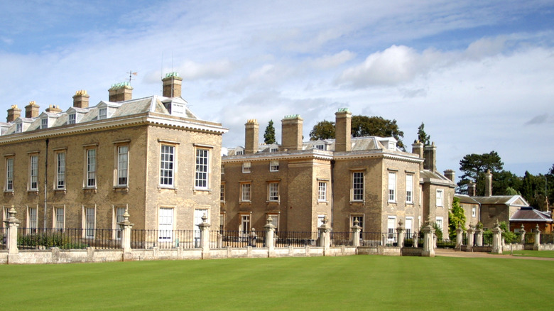 aerial view althorp estate