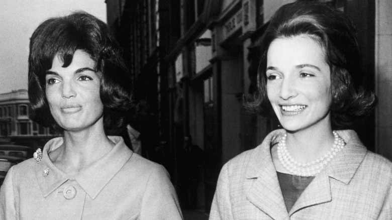 Jackie Kennedy and Lee Radziwill 