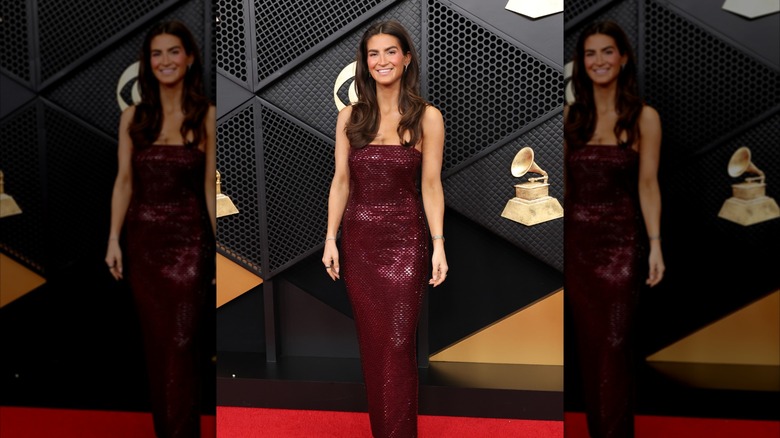 Kaitlan Collins on the 2026 Grammys red carpet