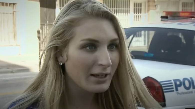 Laura Loomer in 2013 during a news interview
