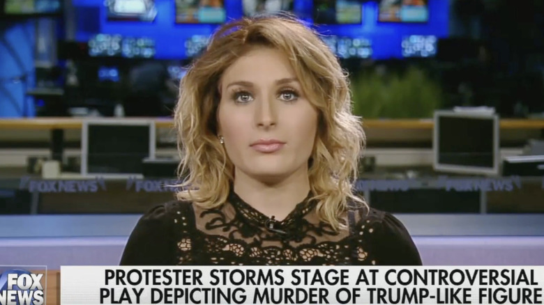 Laura Loomer being interviewed on Fox News in 2017