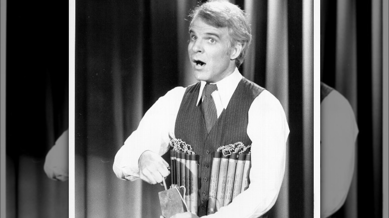 Steve Martin in an SNL sketch